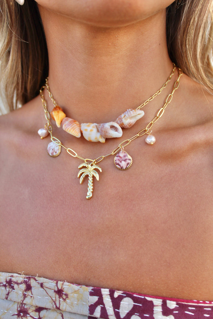 She Shells Necklace From Ava's Collection