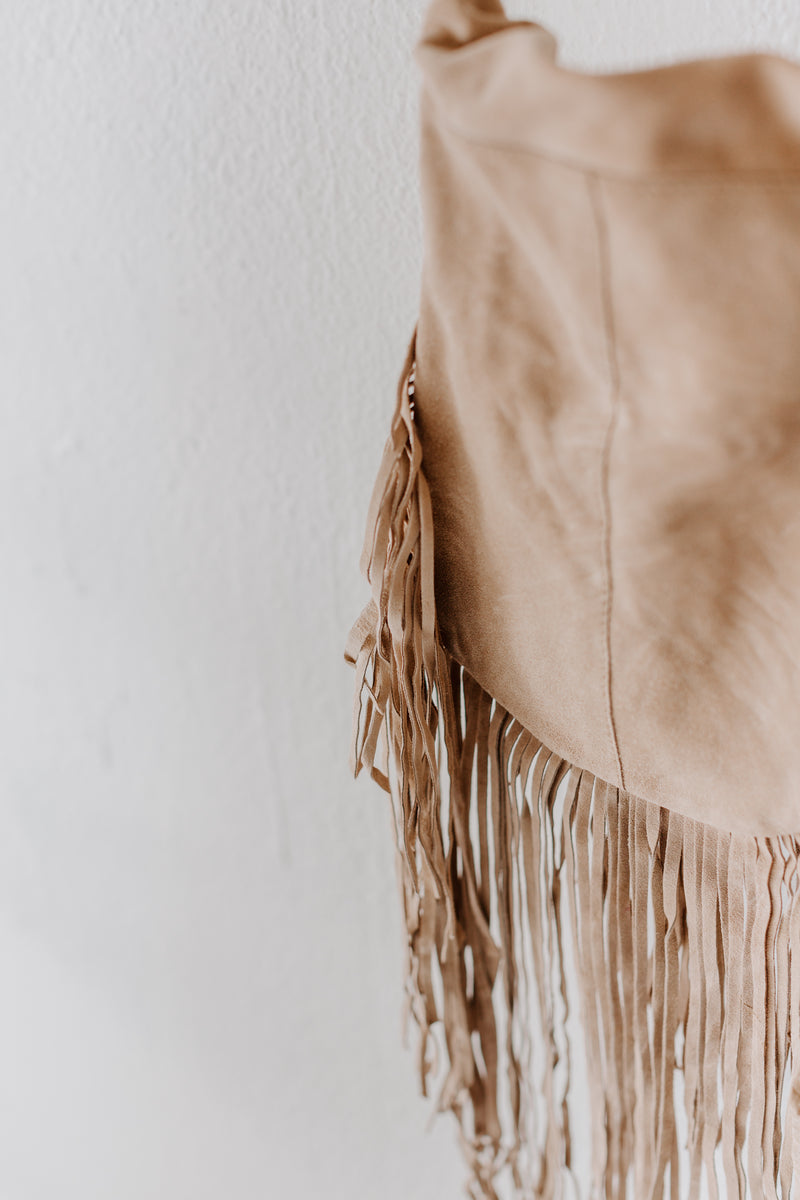 Creamy Fringe Crossbody Bag – The Bevel Label