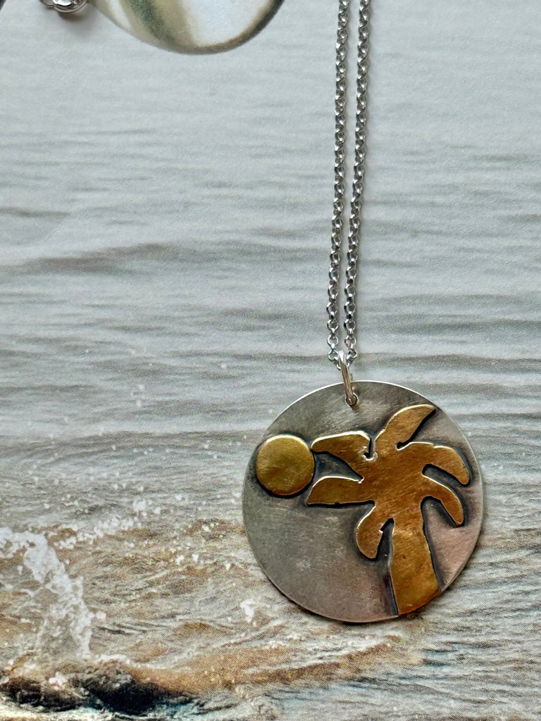 Under the palms necklace