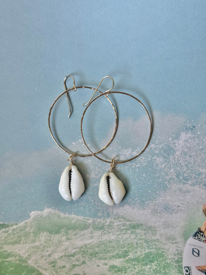 Lara L. Sayulita Hoops Earrings