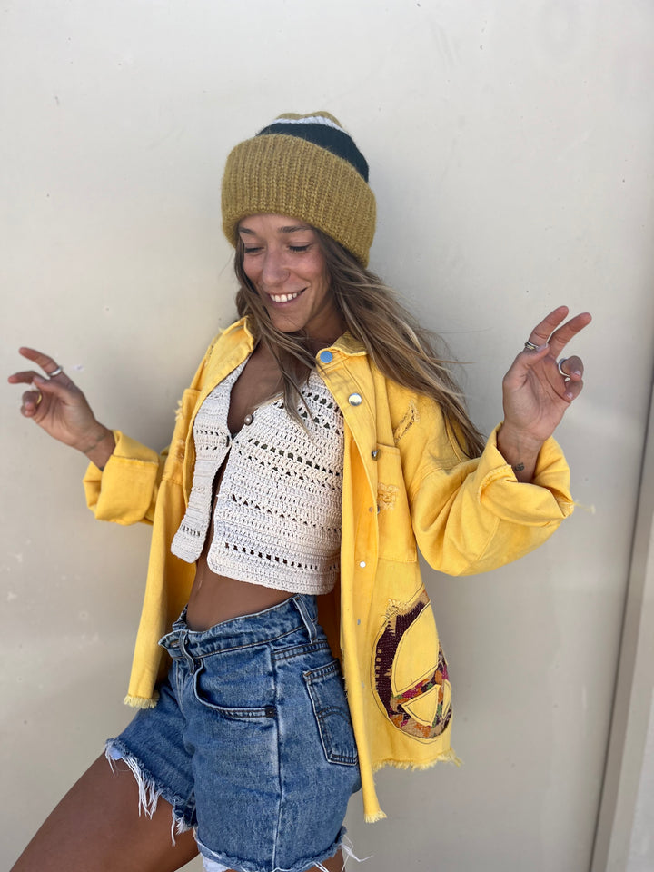 She is a Surfer Amarilla Jacket