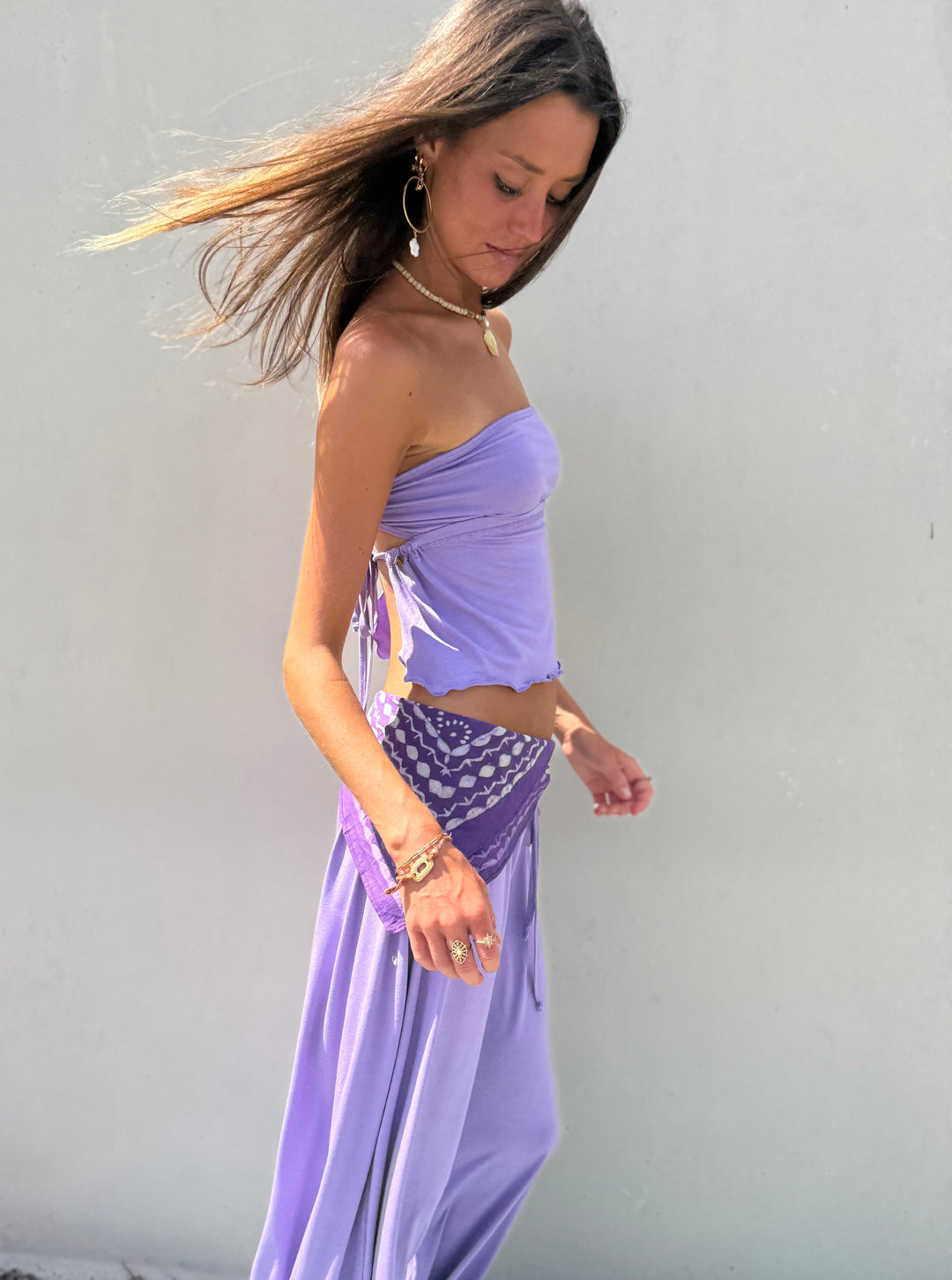 Lila Strapless Top