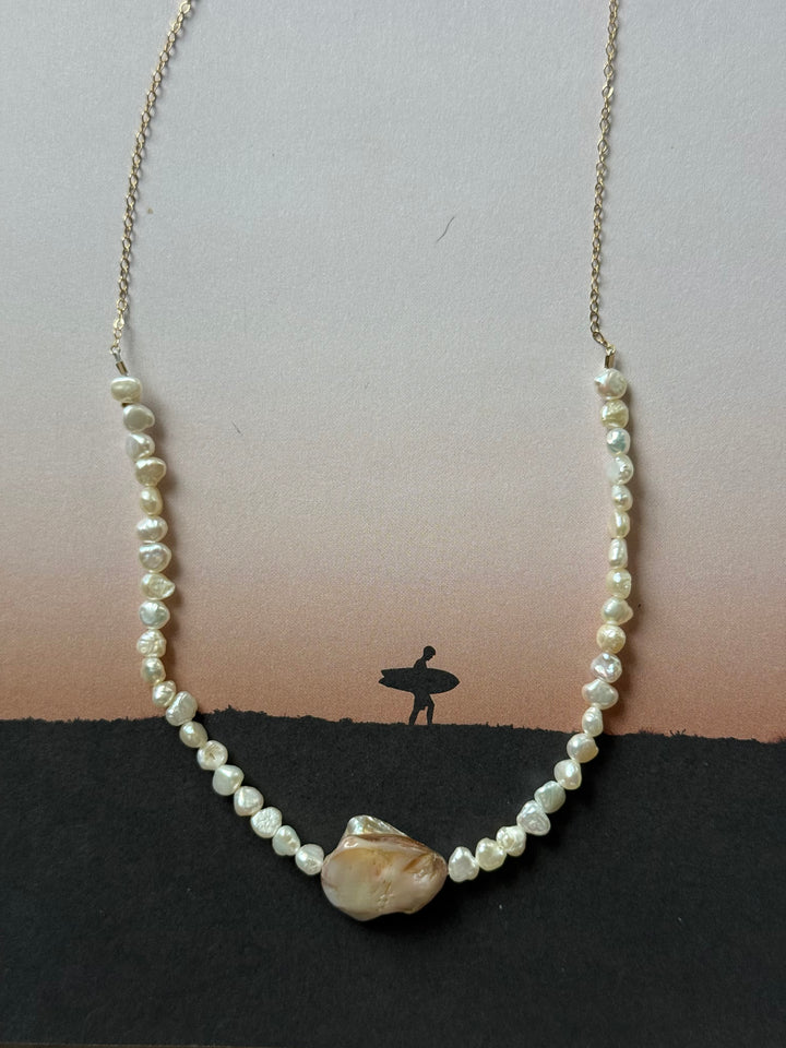 Lara L. Golden Tide Necklace