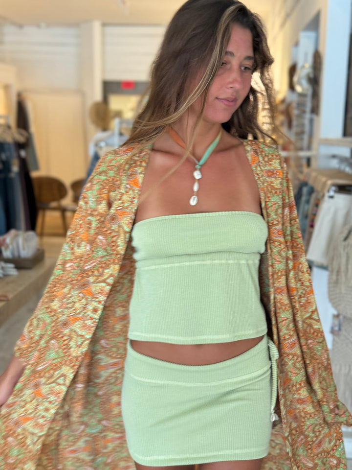 Mia strapless top