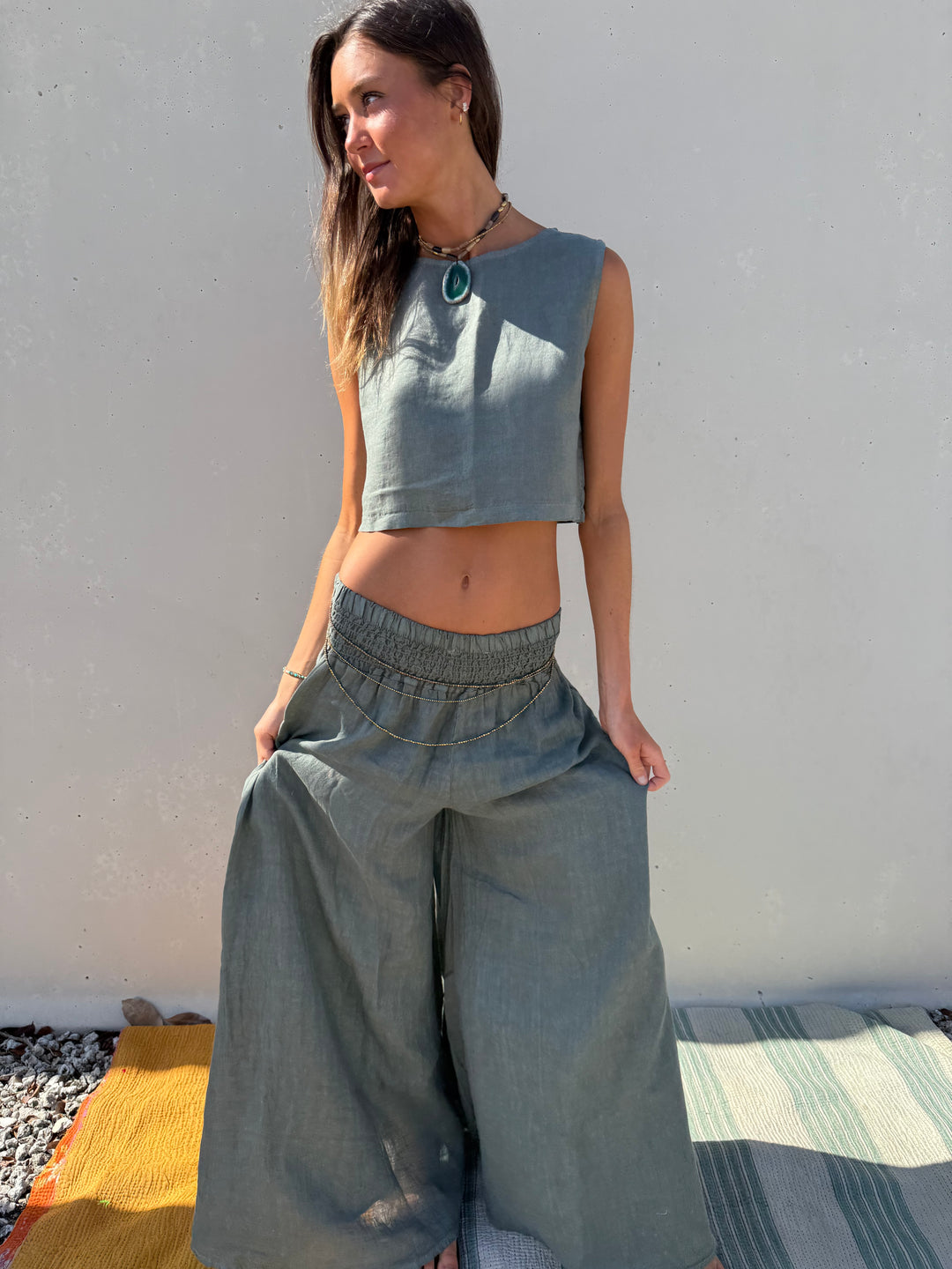 Lara Linen Pants