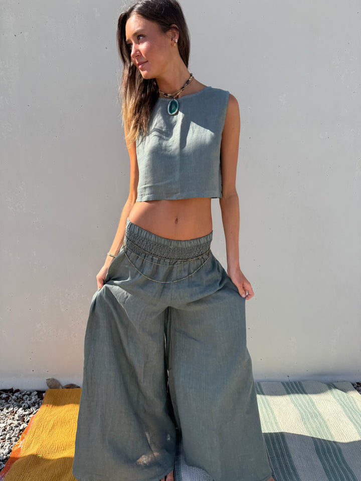 Lara Linen Pants