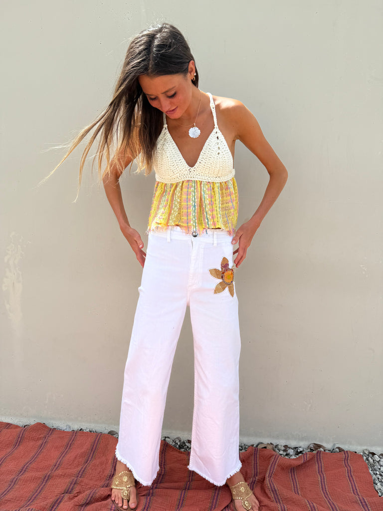 Libby Crochet Top