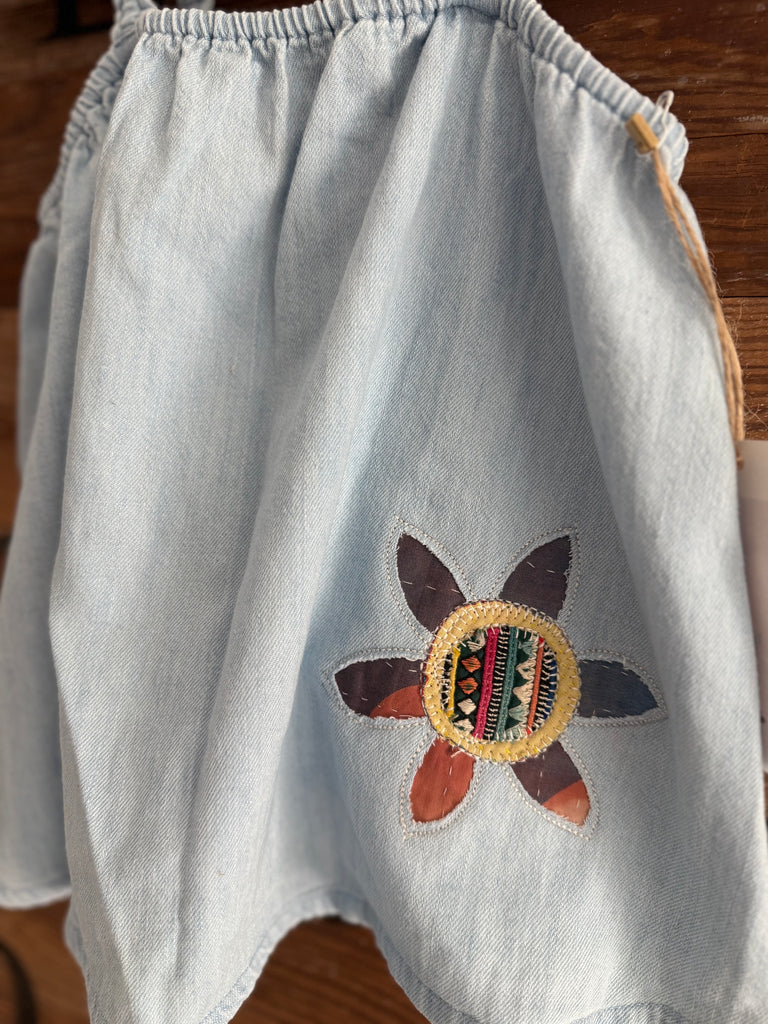 Mini Mora denim top