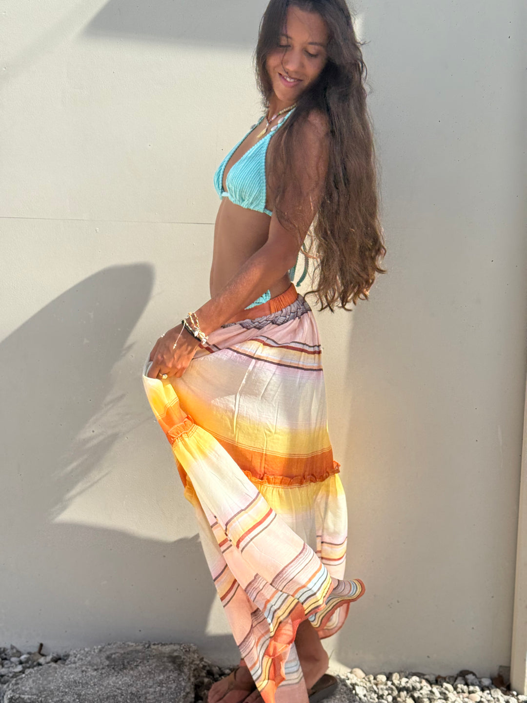 Terra Flow Maxi Skirt