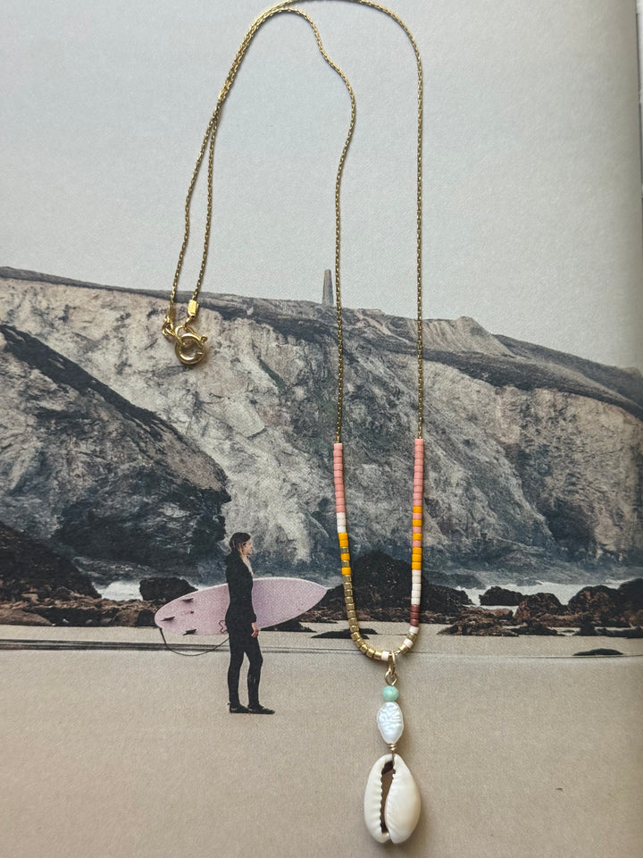 Lara L Sun kissed necklace