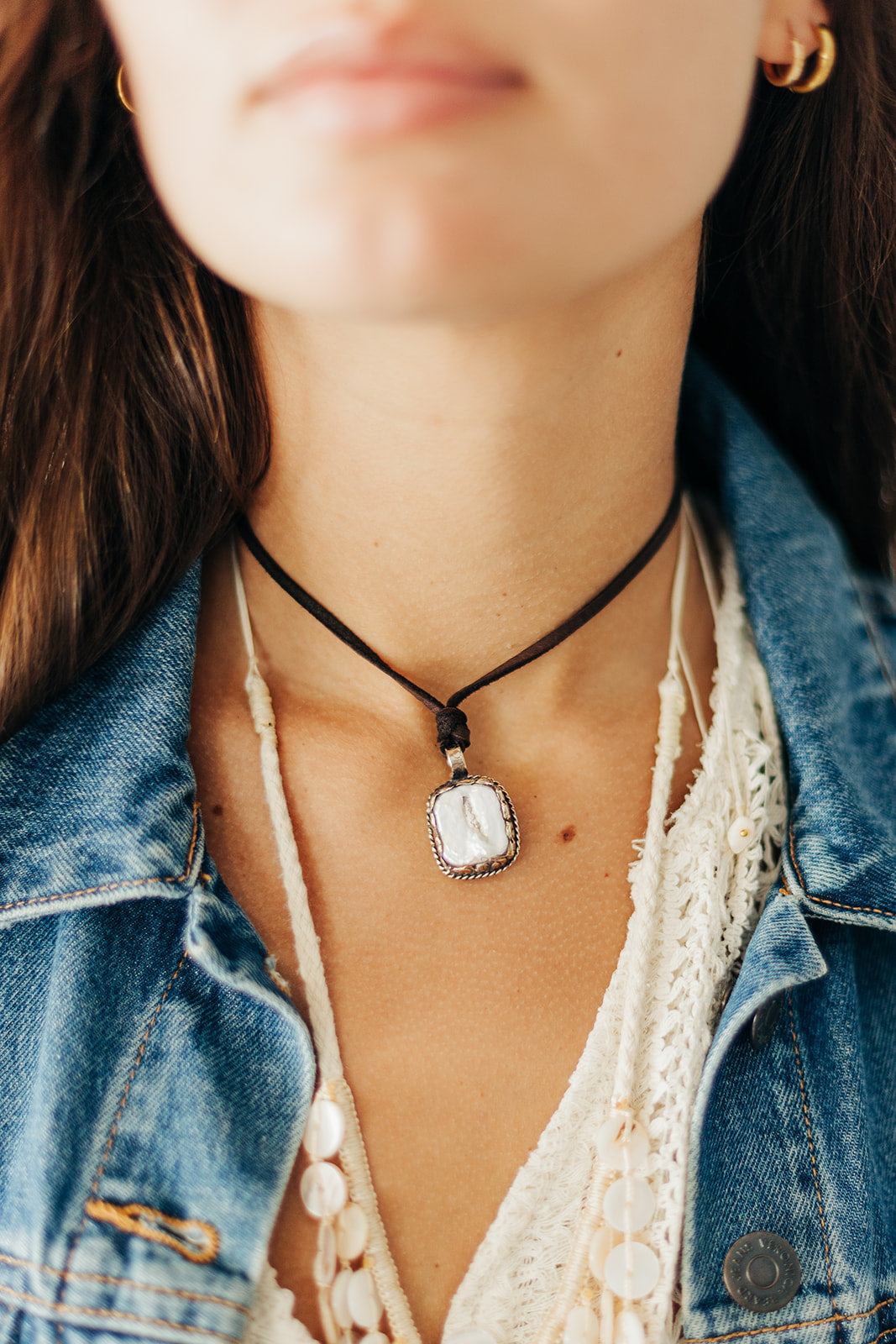 Lara L Dune Drift Necklace