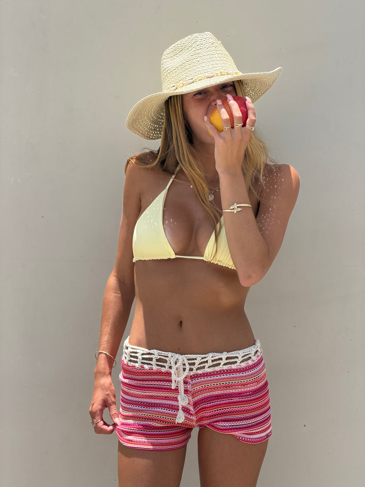 Coastal Coral Shorts