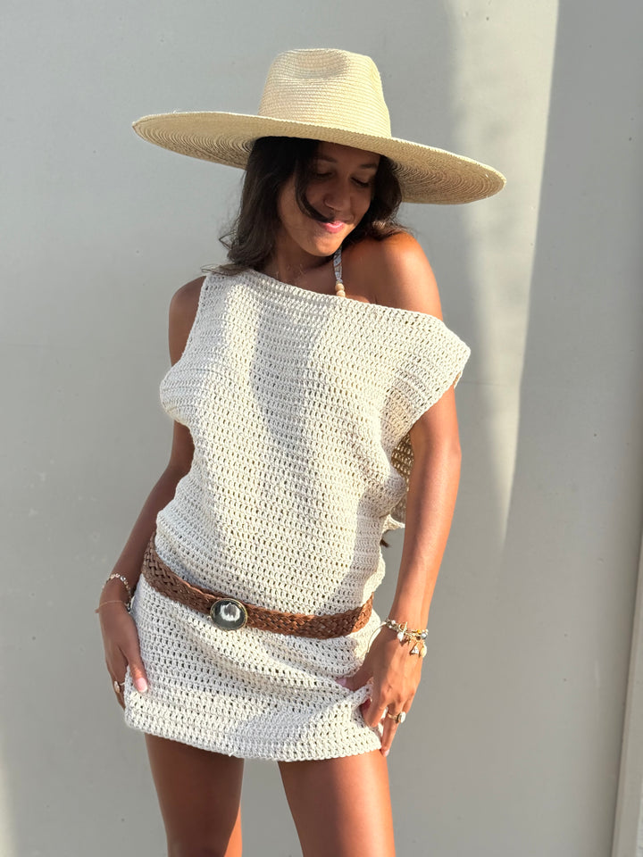 Handmade Cotton Crochet Cover-Up