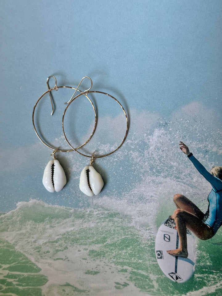 Lara L. Sayulita Hoops Earrings
