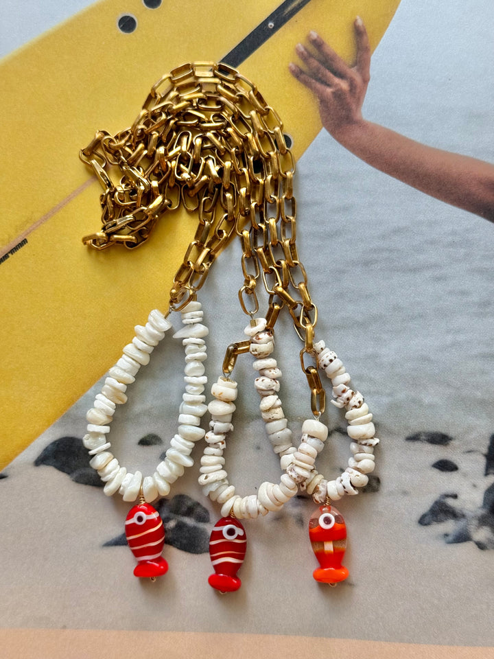 Lara L. Pescadito Necklace