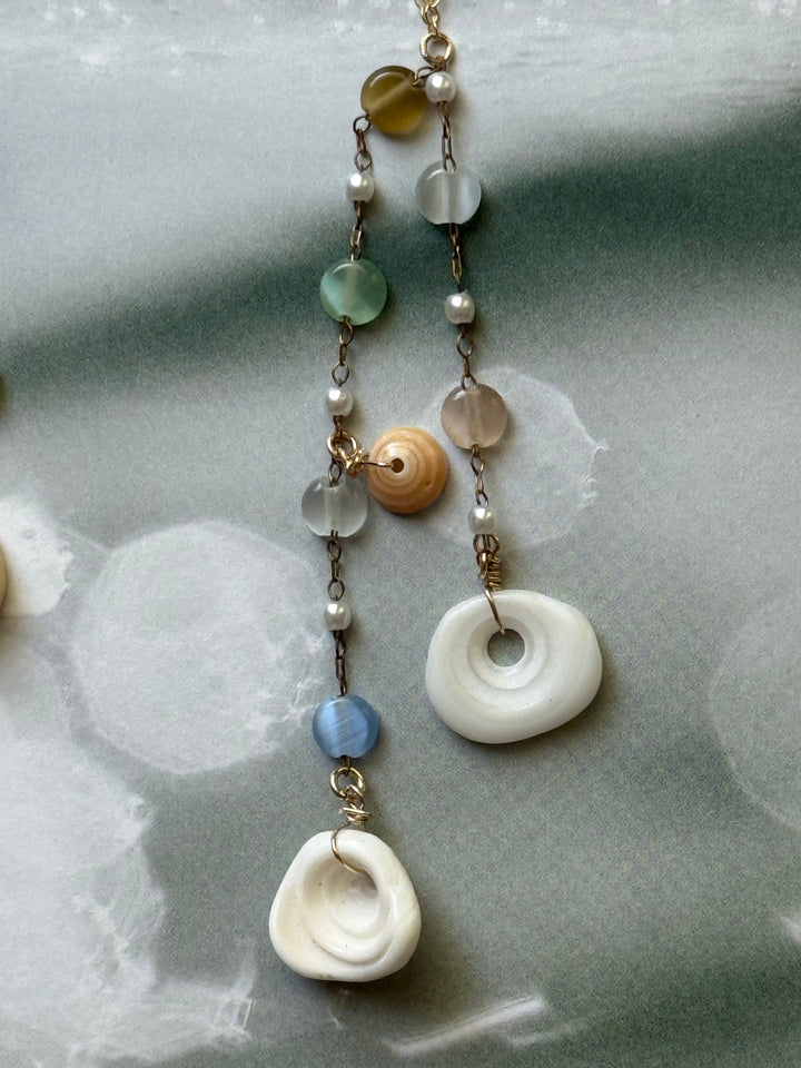 Water drops necklace