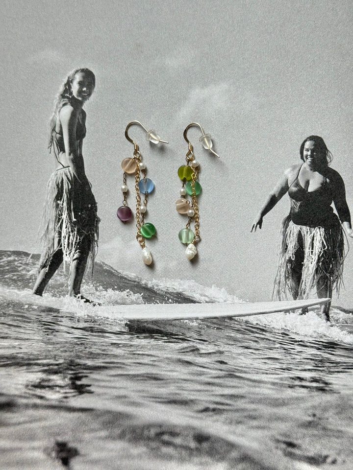 Lara L Aloha Gem Earrings