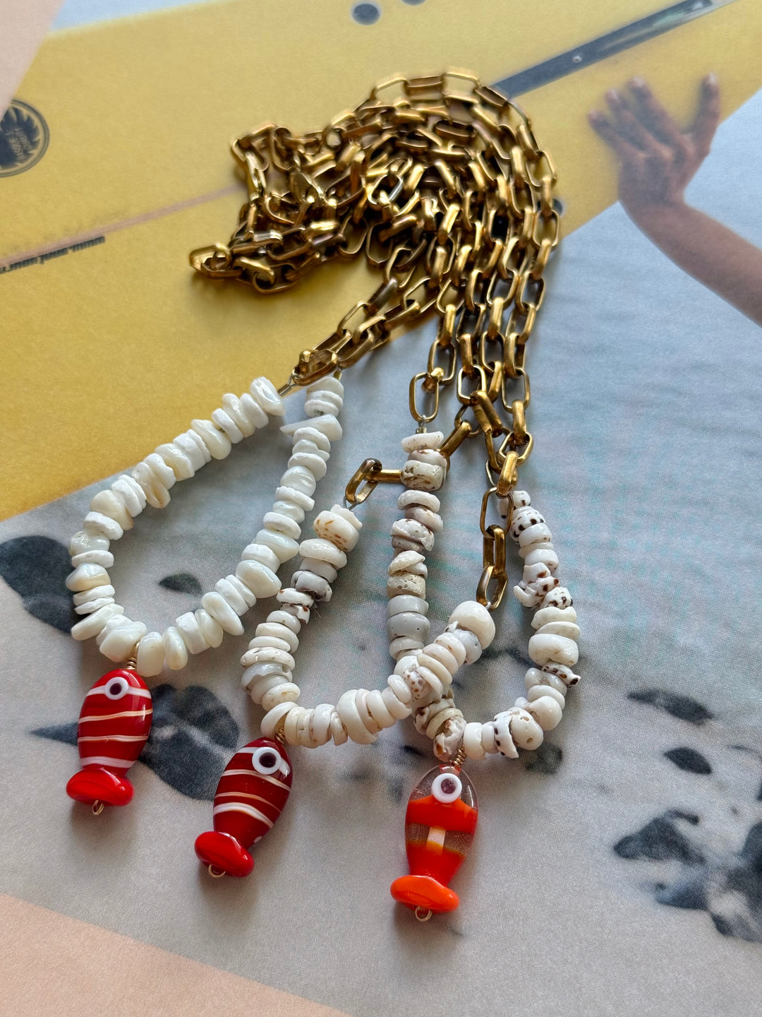 Lara L. Pescadito Necklace