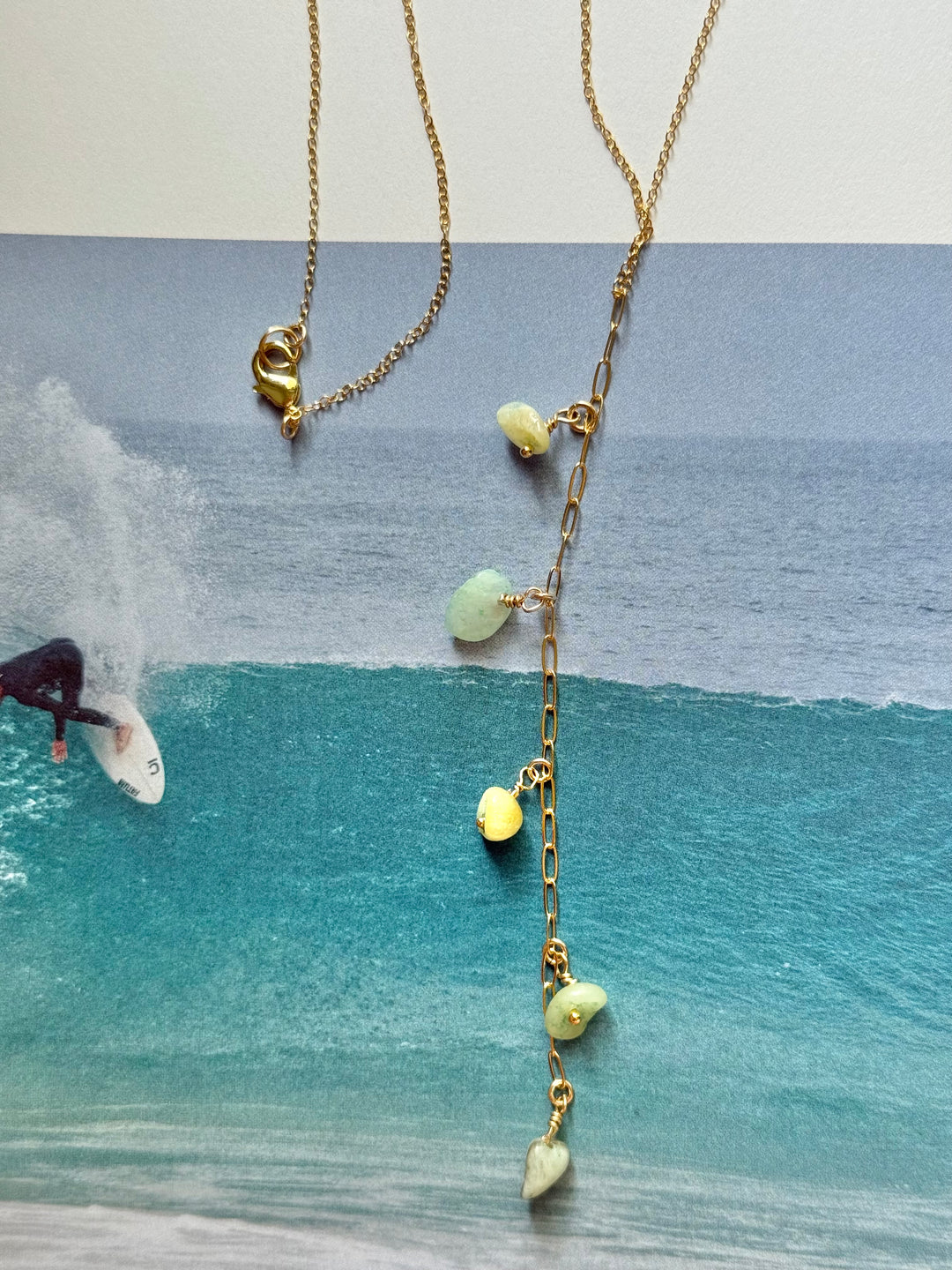 Lagoon Lariat Necklace