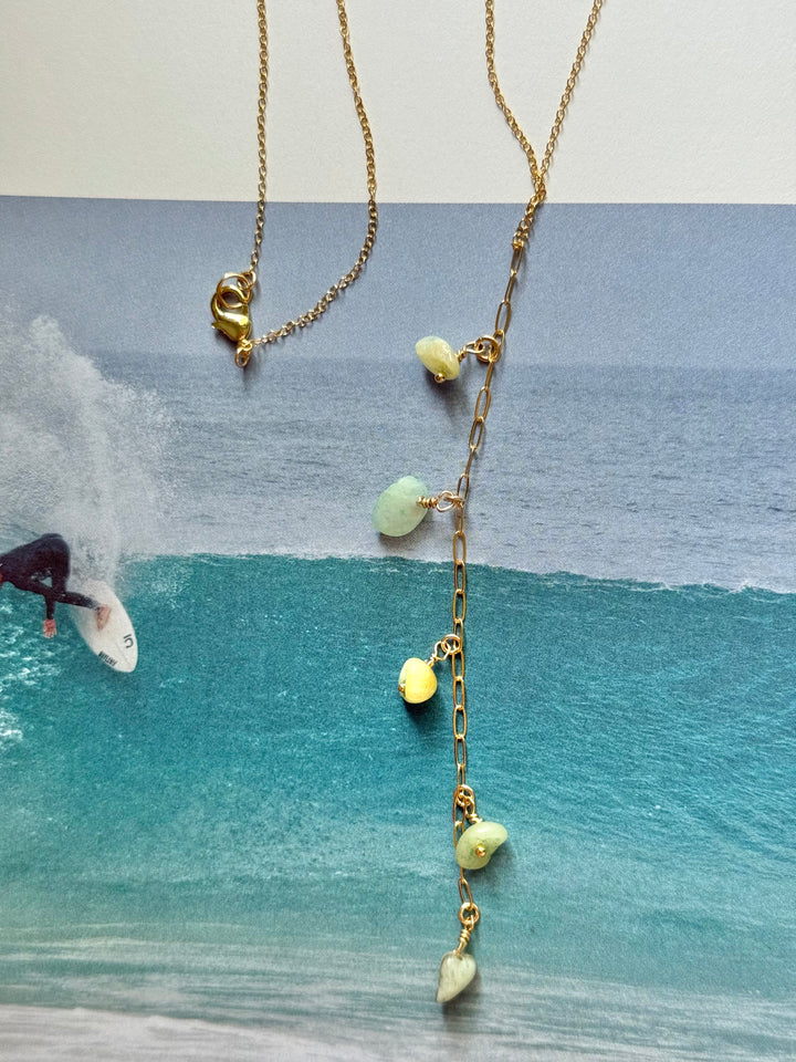 Lagoon Lariat Necklace