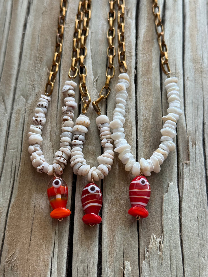 Lara L. Pescadito Necklace