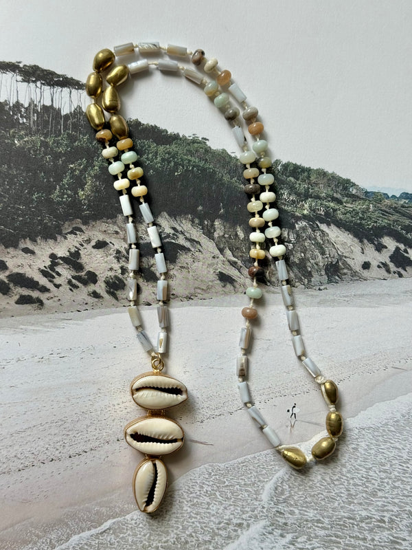 Shell spirit necklace