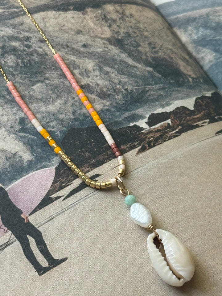 Lara L Sun kissed necklace