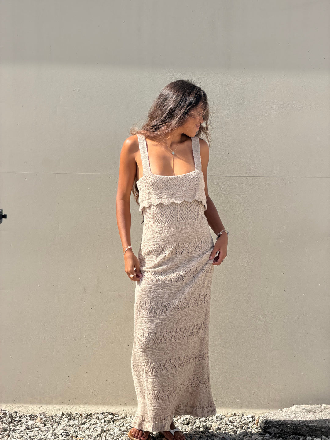 Preloved Koko+Mason Knit Maxi Dress