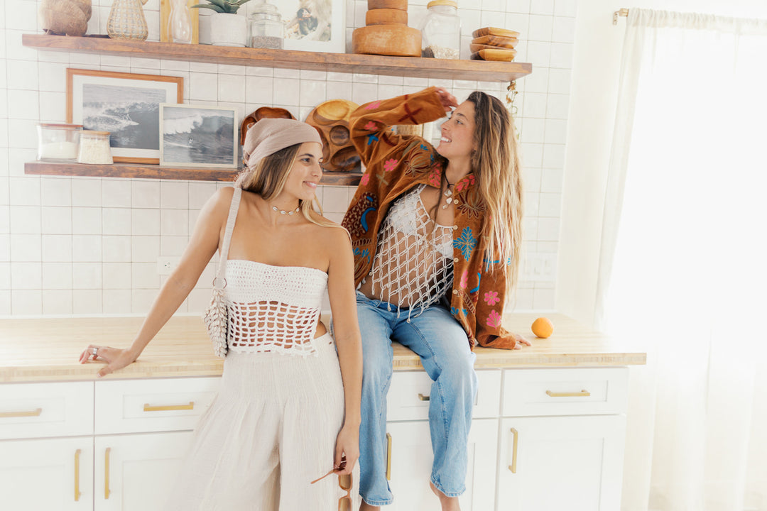 Aire Macramé Top
