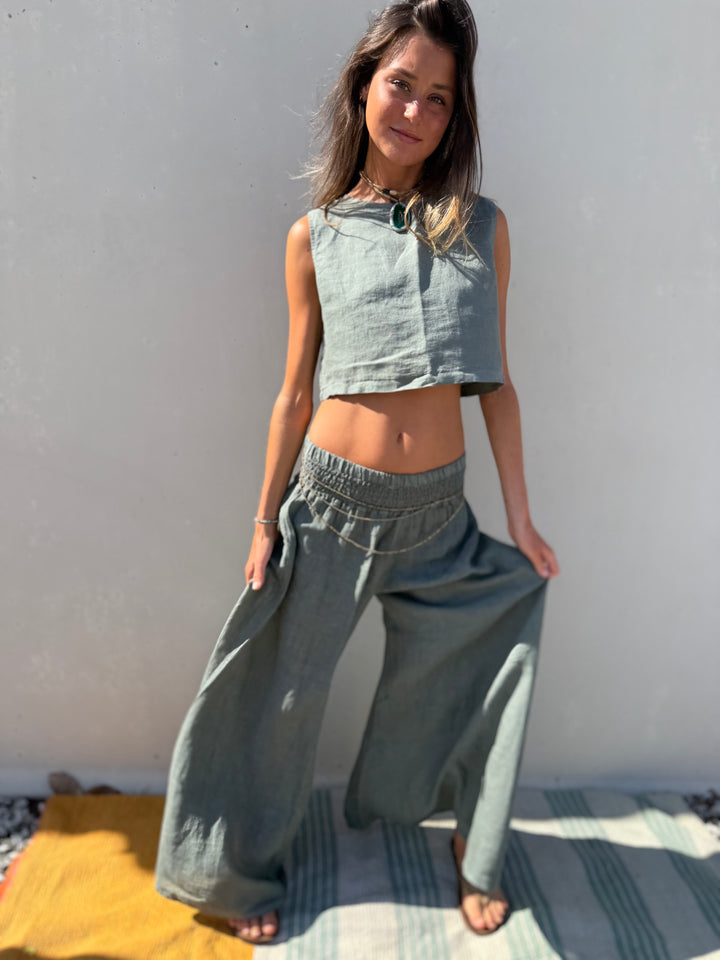 Lara Linen Pants
