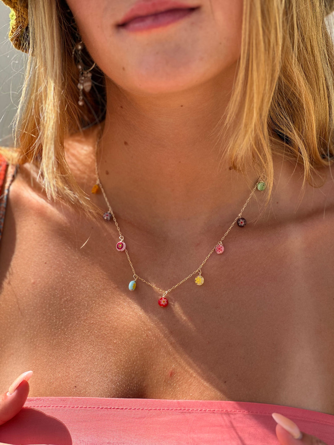 Lara L Island Blossoms Necklace