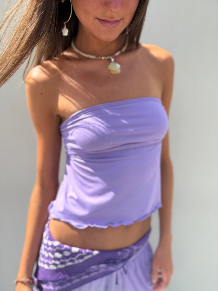 Lila Strapless Top