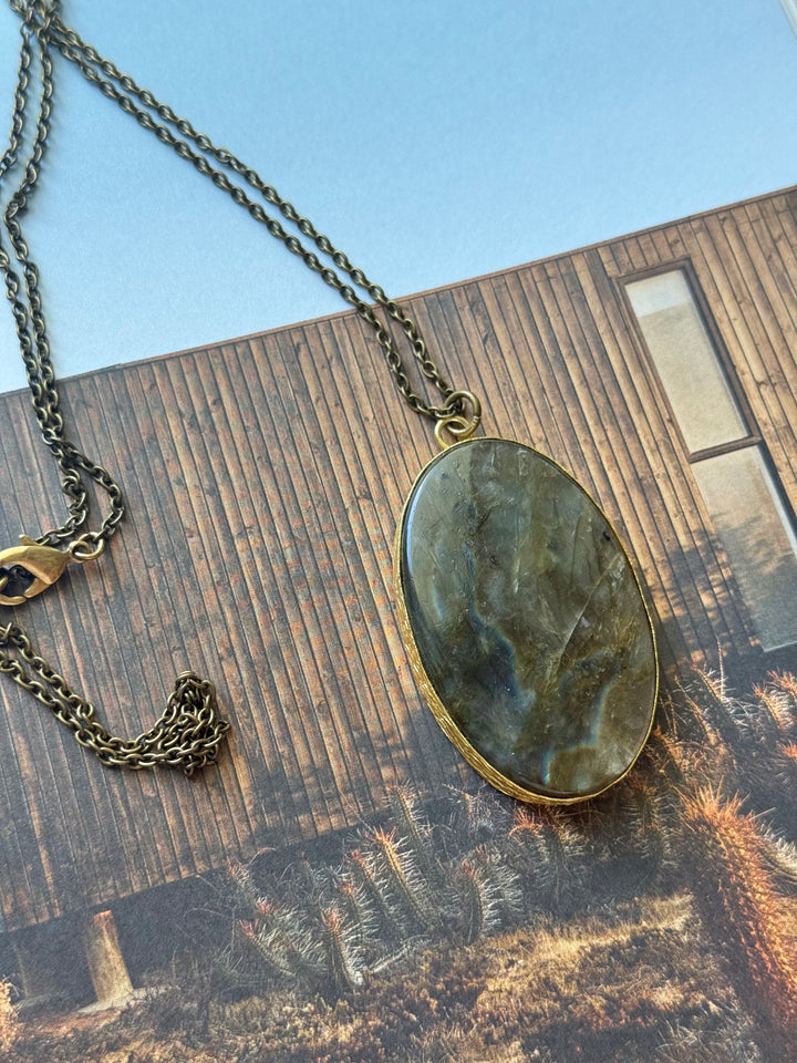 Lara L Desert Moon necklace ( from our Desert collection)