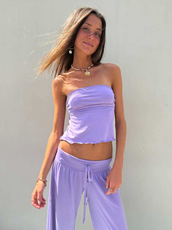 Lila Strapless Top