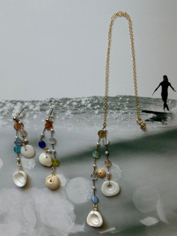 Water drops necklace