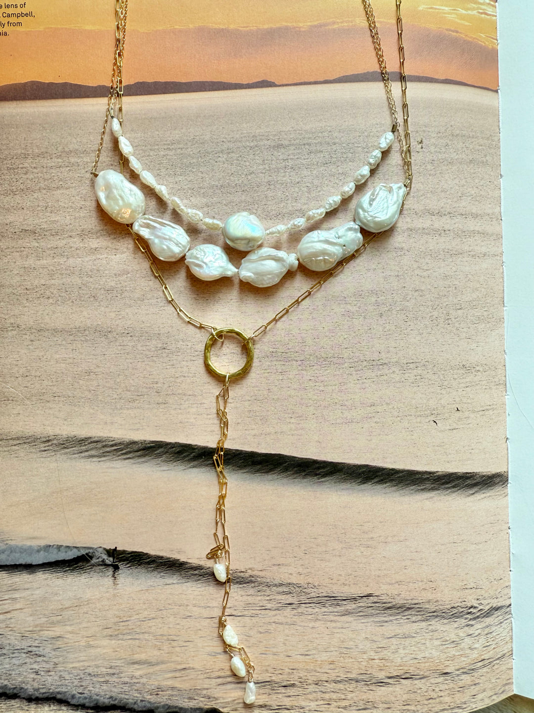 Milos Rain Light Necklace
