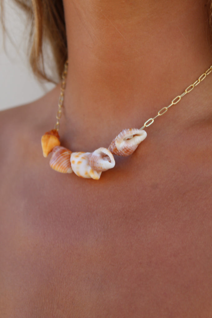 She Shells Necklace From Ava's Collection