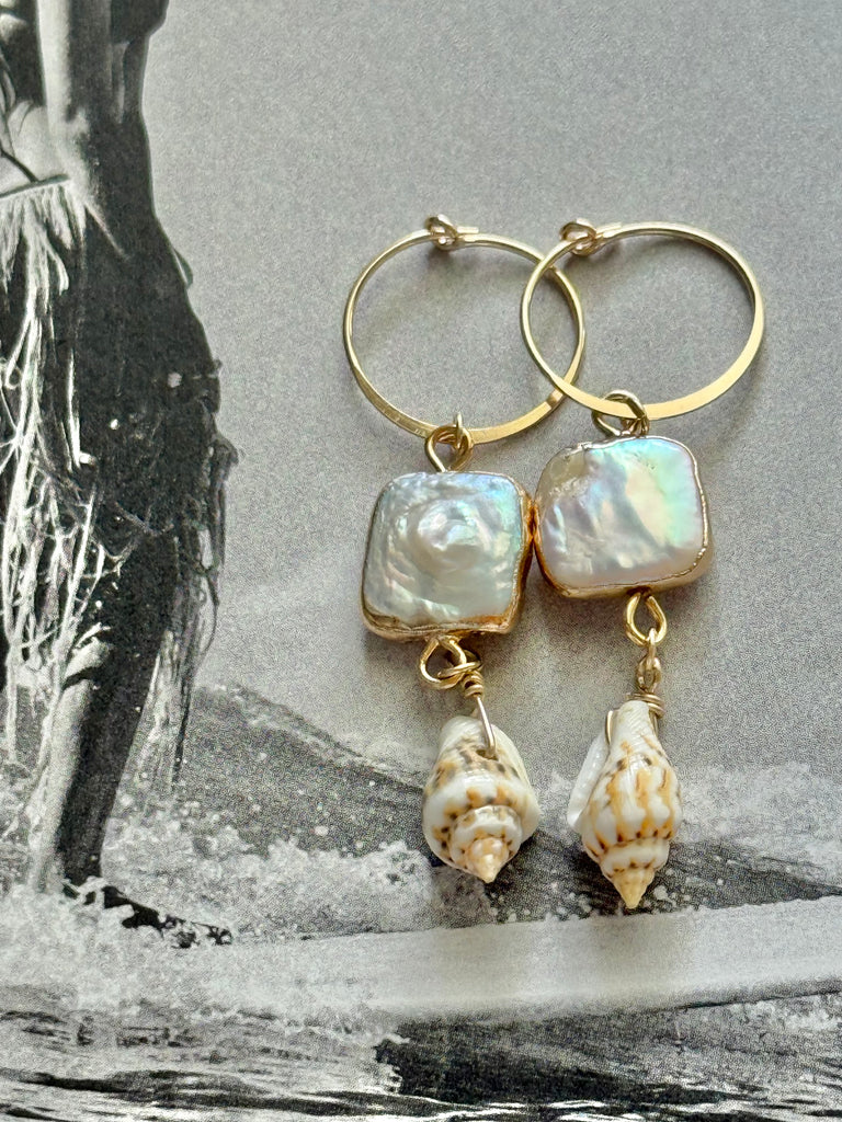 Agua earrings