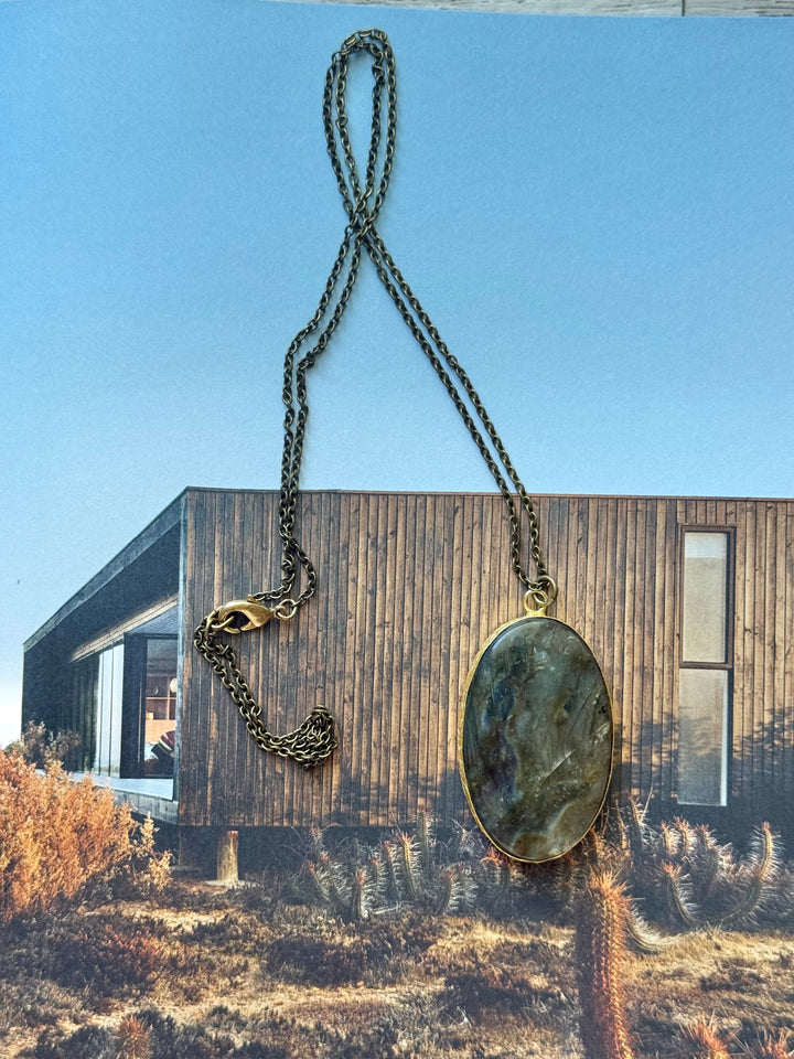 Lara L Desert Moon necklace ( from our Desert collection)