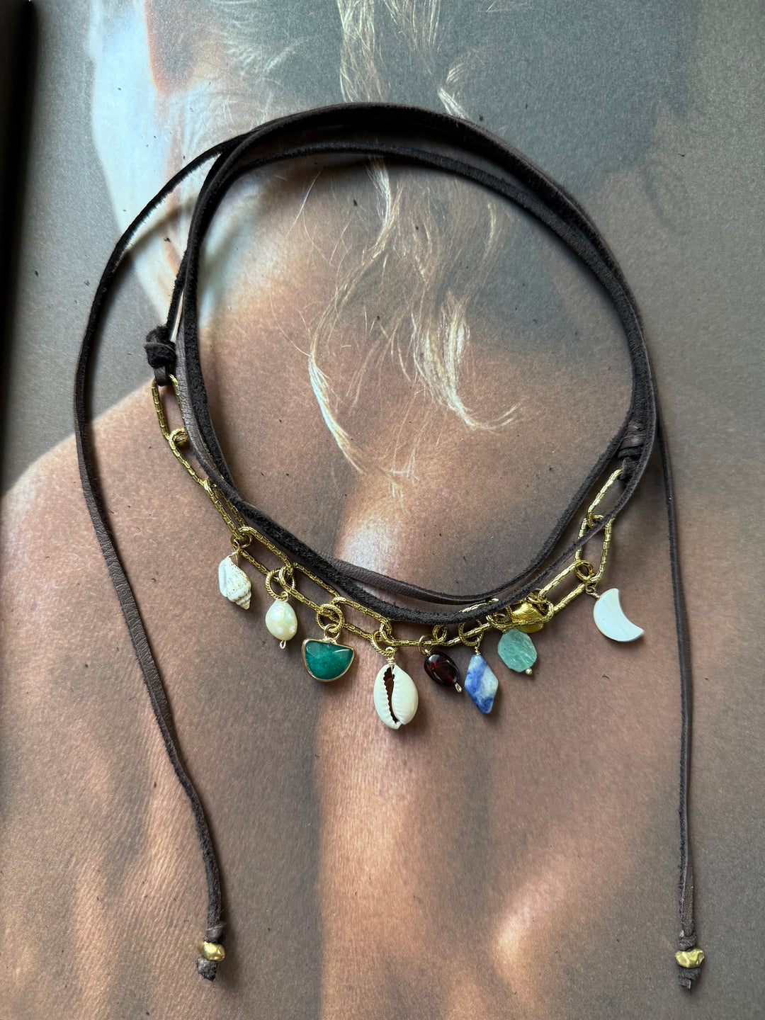 Lara L. Wanderlust Charm Necklace