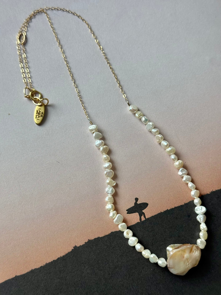 Lara L. Golden Tide Necklace