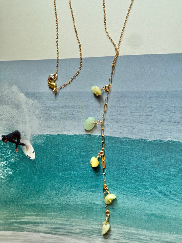 Lagoon Lariat Necklace