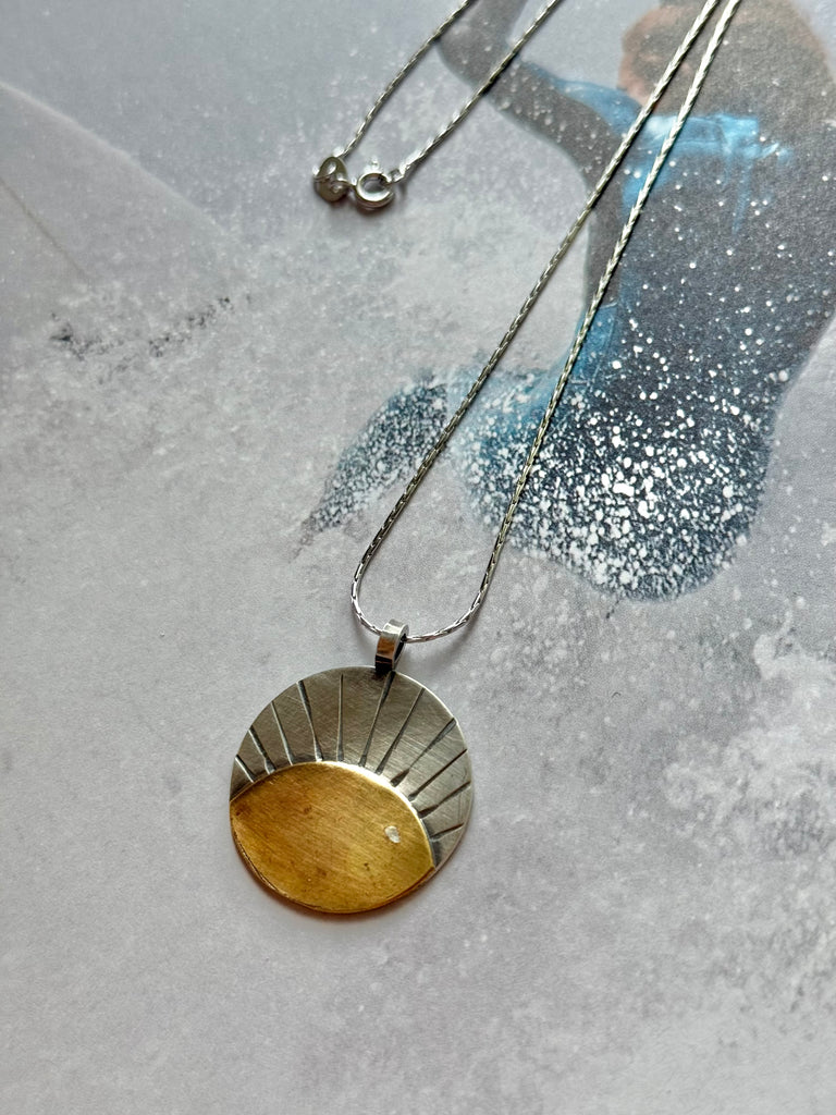 Sunshine Necklace silver 925 Chain