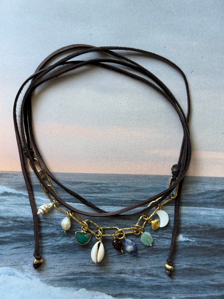 Lara L. Wanderlust Charm Necklace