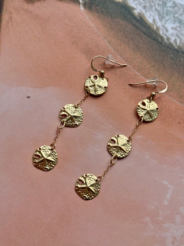 Sand Dollar Earrings