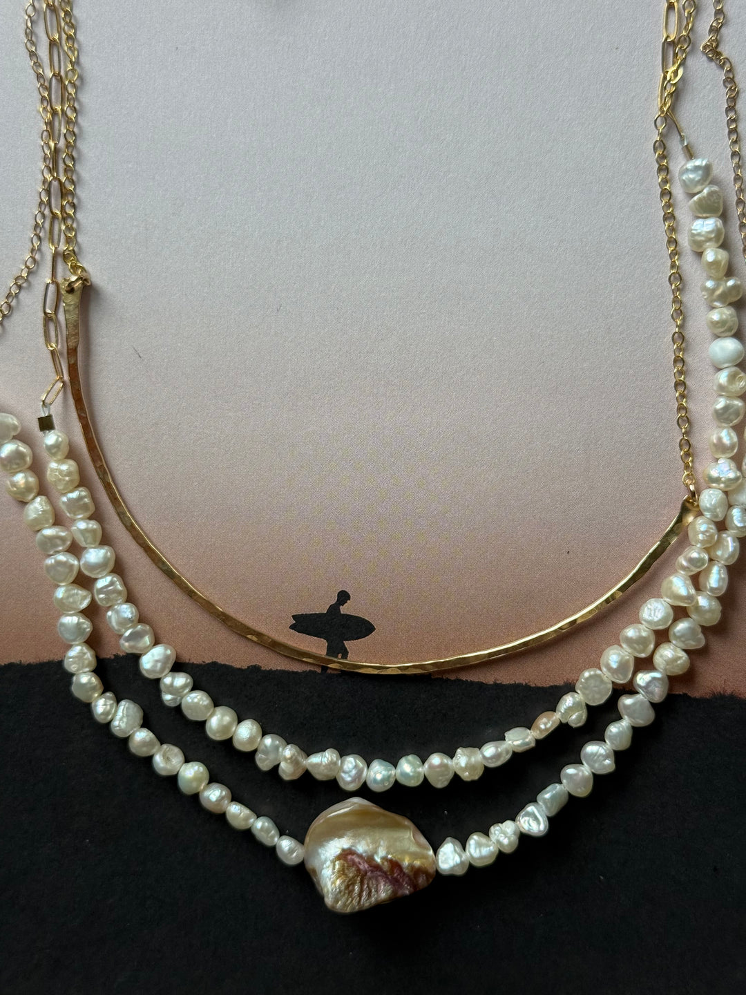 Lara L. Golden Tide Necklace