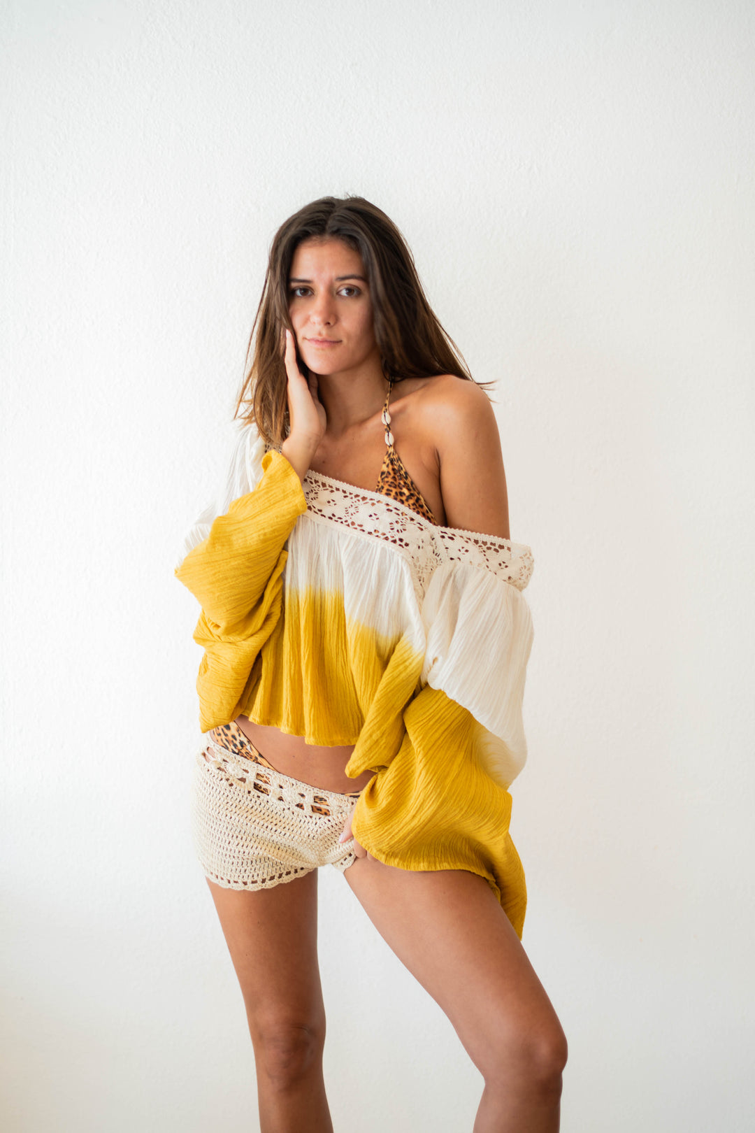 Riviera Crochet Shorts