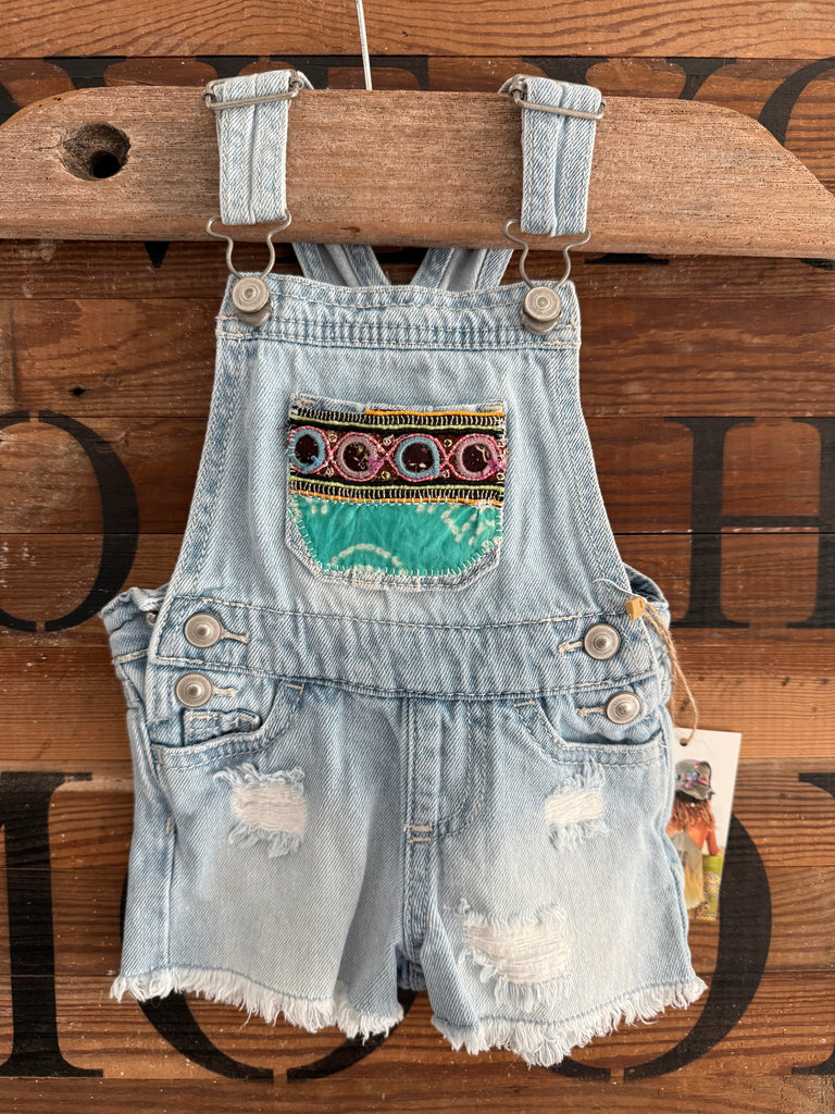 Mini Mora up cycled overall