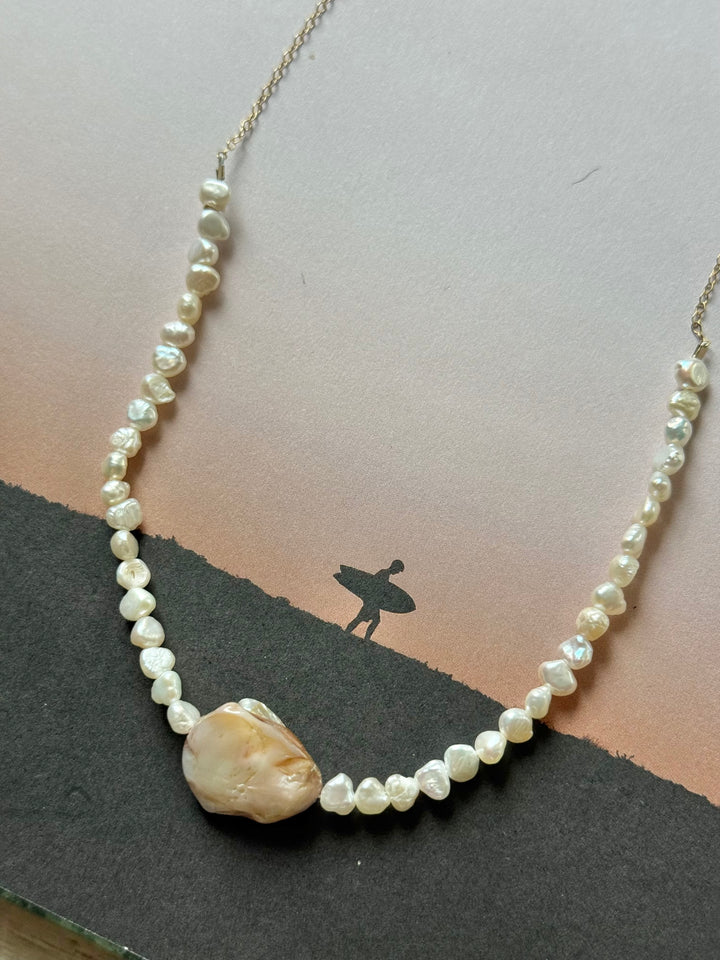 Lara L. Golden Tide Necklace