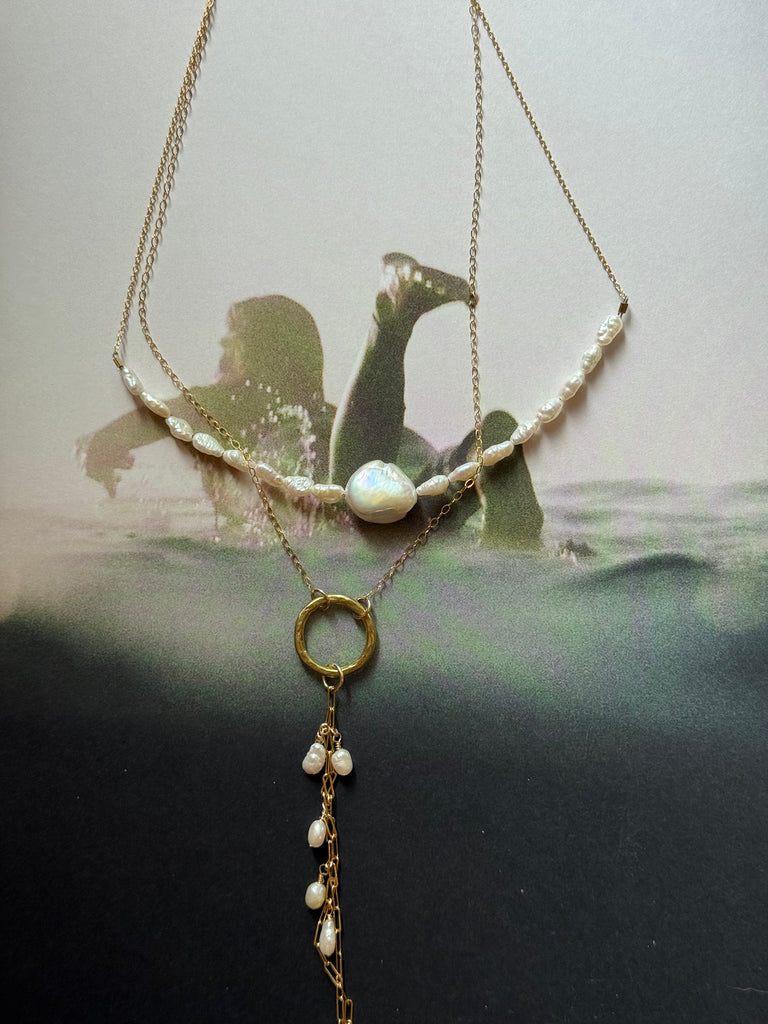 Milos rain light necklace